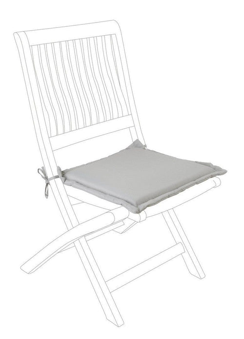 Bizzotto Cuscino seduta in tessuto sfoderabile Poly180 Square Cappuccino