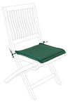 Bizzotto Cuscino seduta in tessuto sfoderabile Poly180 Square Verde