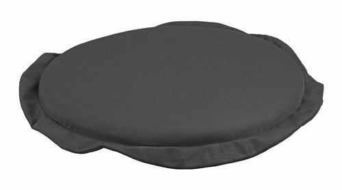 Bizzotto Cuscino seduta in tessuto sfoderabile Royal Round Antracite