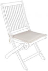Bizzotto Cuscino seduta in tessuto sfoderabile Spun Square Beige