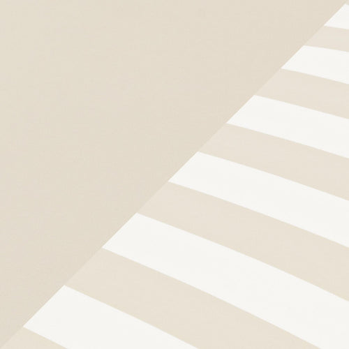 Bizzotto Cuscino seduta in tessuto sfoderabile Stripe Square Beige