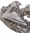 Moycor Decorazione Bleached Carved Boat Grigio