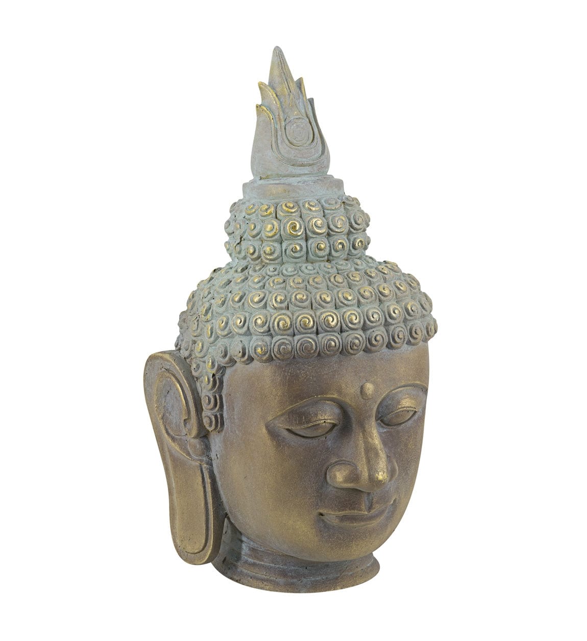 Moycor Decorazione Buddha Head Multicolore