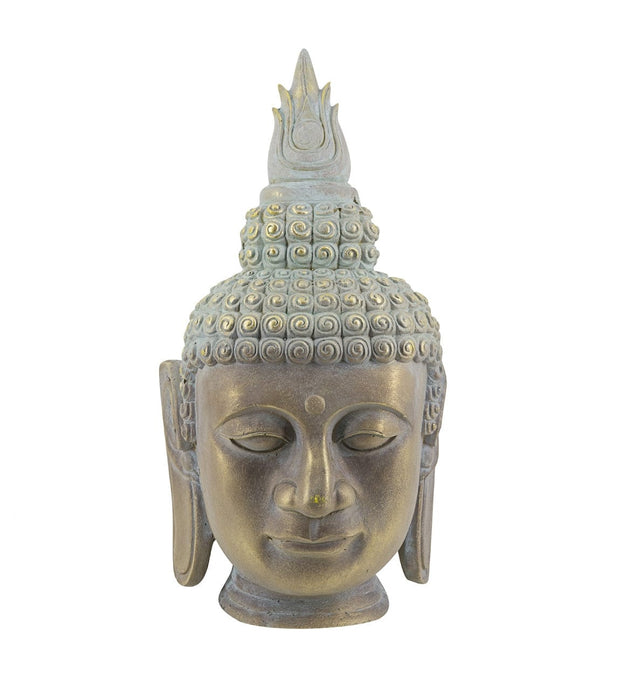 Moycor Decorazione Buddha Head Multicolore