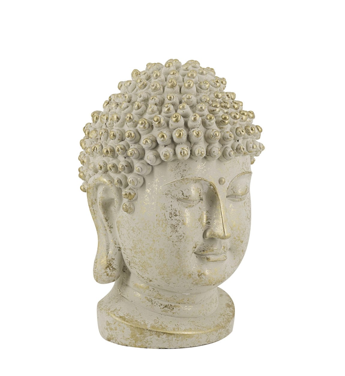 Moycor Decorazione Buddha Head Oro
