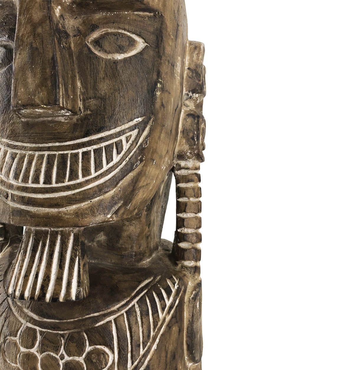 Moycor Decorazione Carved Primitive Totem Naturale