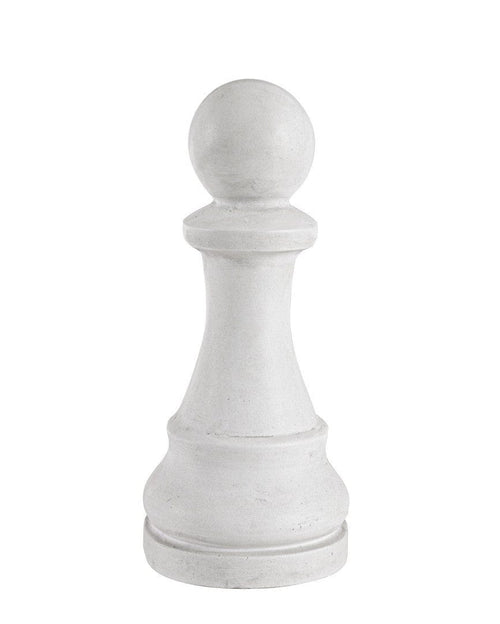 Bizzotto Decorazione da giardino Chess Pawn Bianco