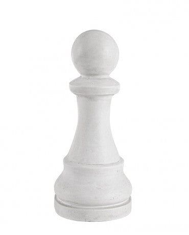 Bizzotto Decorazione da giardino Chess Pawn Bianco