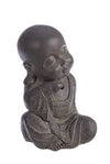 Bizzotto Decorazione da giardino Garden Calm Buddha Antracite