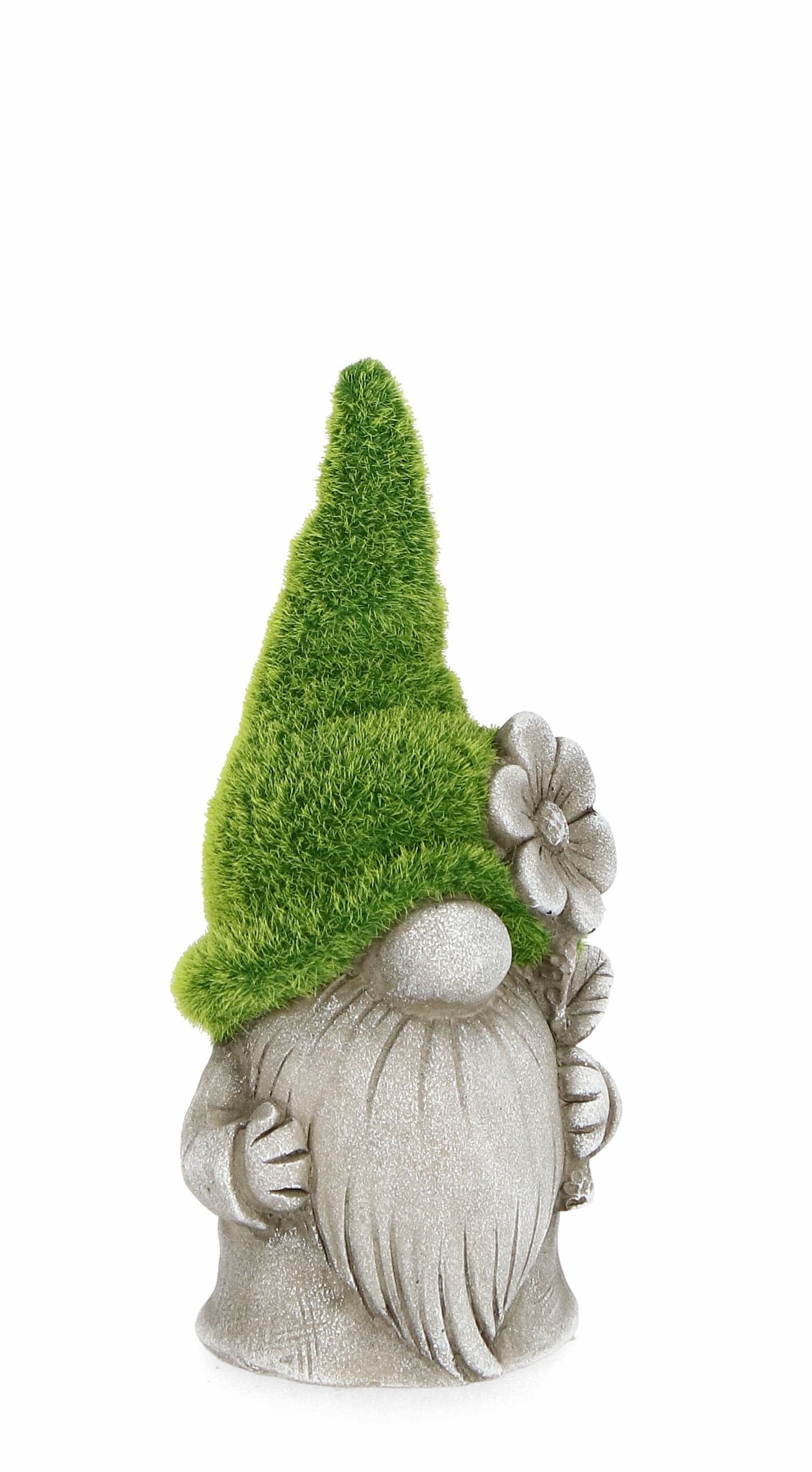 Bizzotto Decorazione da giardino Garden Gnome Grigio