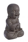 Bizzotto Decorazione da giardino Garden Happy Buddha Antracite