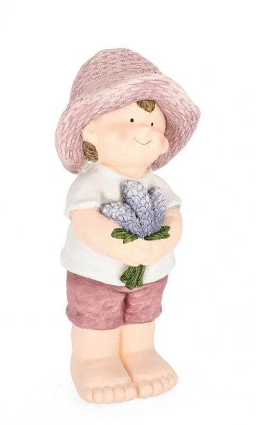 Bizzotto Decorazione da giardino Justy Boy Stand Multicolore