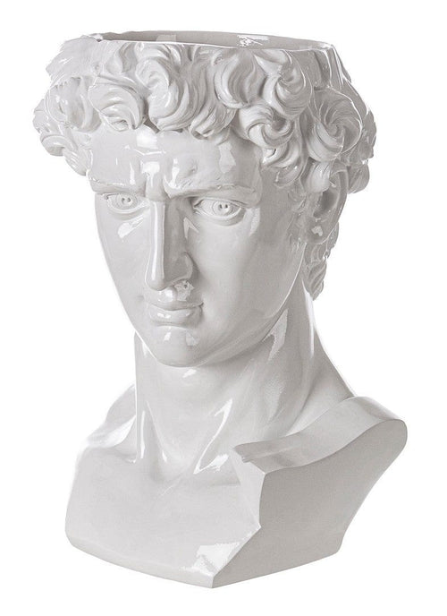 Bizzotto Decorazione da giardino Olympus Bust Bianco