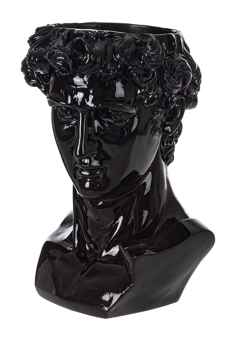 Bizzotto Decorazione da giardino Olympus Bust Nero