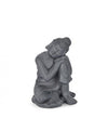 Bizzotto Decorazione da giardino Pattaya Thinking Buddha Antracite