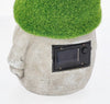 Bizzotto Decorazione da giardino Standing Garden Gnome With LED Grigio
