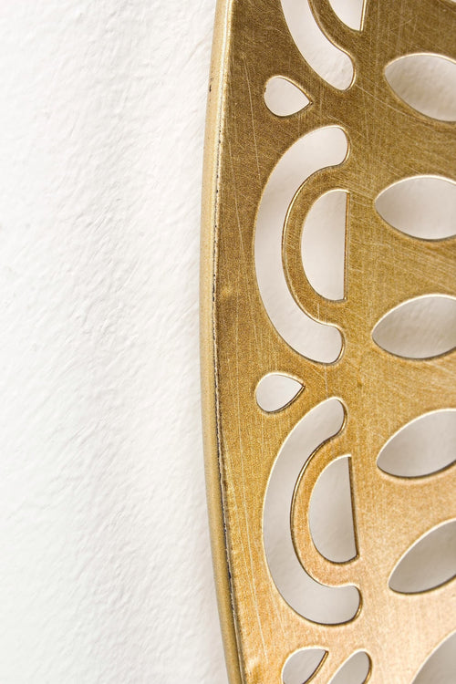 Bizzotto Decorazione da parete Adhira Round Oro