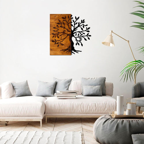 Asir Decorazione da parete Agac Noce