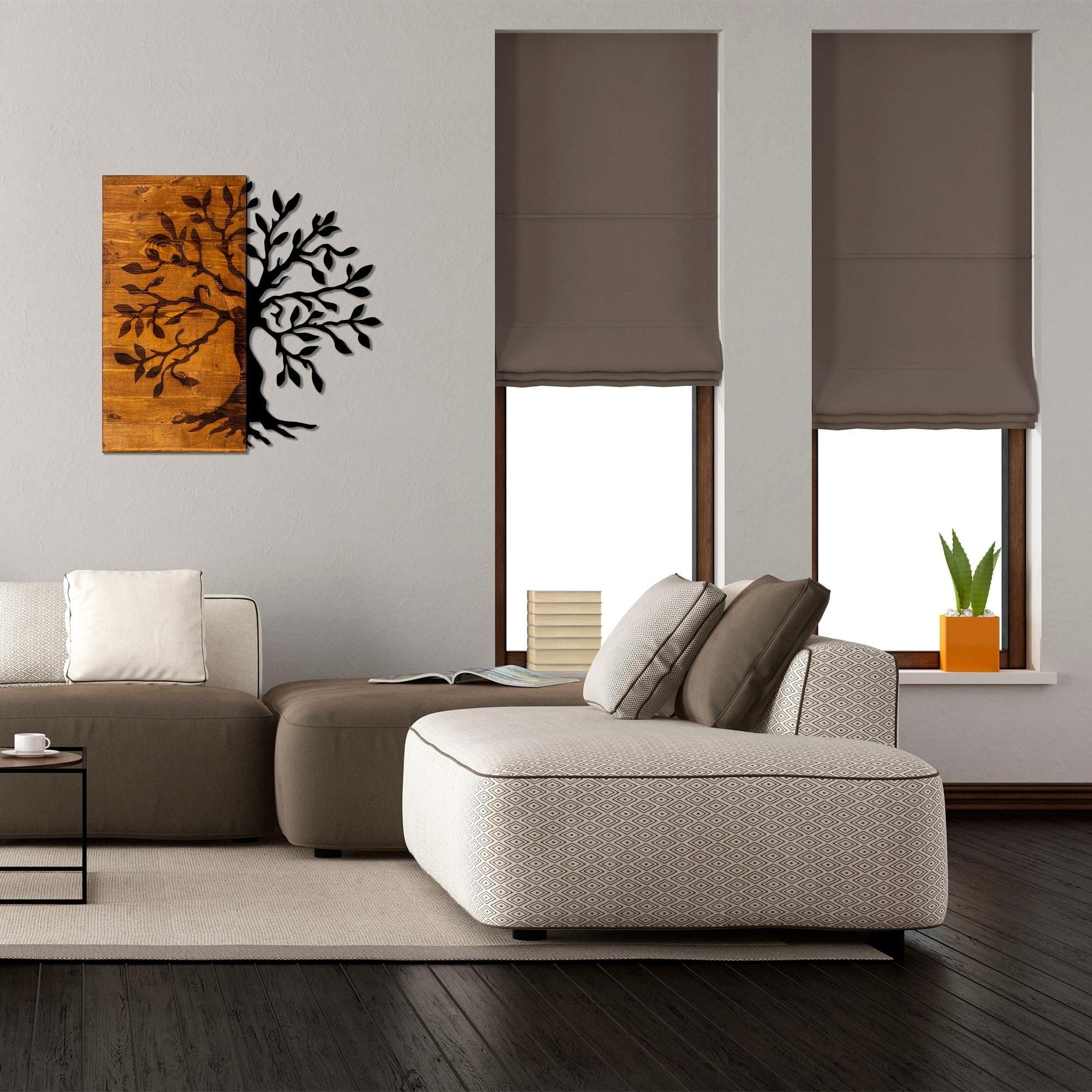 Asir Decorazione da parete Agac Noce