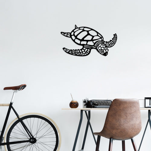 Asir Decorazione da parete Caretta Nero