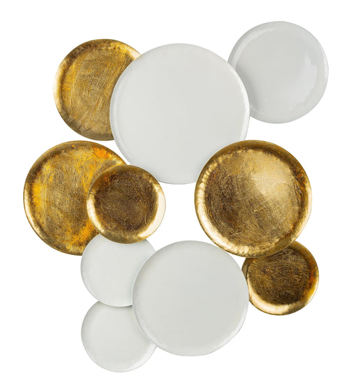 Bizzotto Decorazione da parete Circles Oro