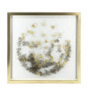 Moycor Decorazione da parete Diana Spheres Flowers Oro