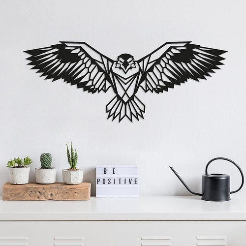 Asir Decorazione da parete Eagle 3 Nero