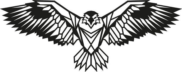 Asir Decorazione da parete Eagle 3 Nero