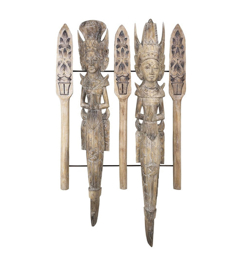 Moycor Decorazione da parete Ethnic Goddess Naturale