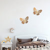 Asir Decorazione da parete Farfalla 2 Oro
