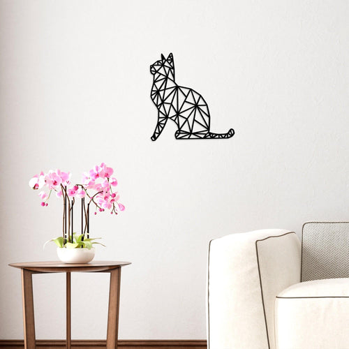 Asir Decorazione da parete Kedi Nero