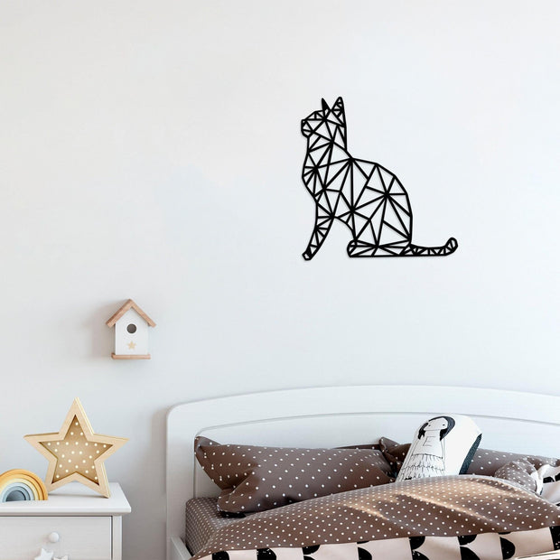 Asir Decorazione da parete Kedi Nero