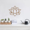 Asir Decorazione da parete Lotus Flower 1 Rame