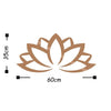 Asir Decorazione da parete Lotus Flower 2 Rame