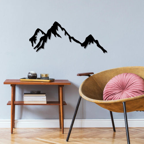 Asir Decorazione da parete Mountain Nero