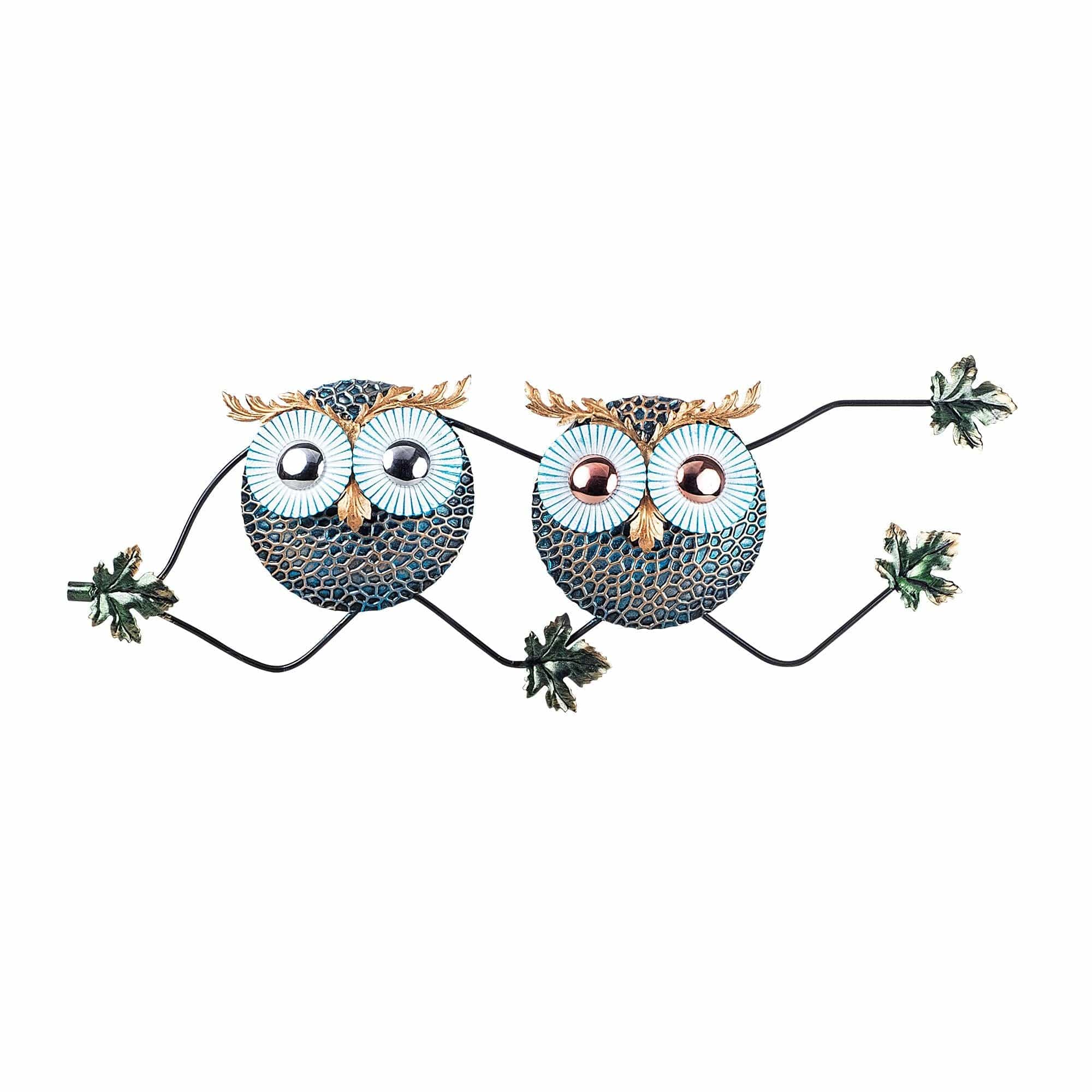 Asir Decorazione da parete Owl 3 Multicolore