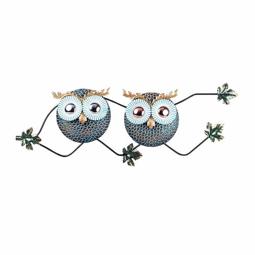 Asir Decorazione da parete Owl 3 Multicolore