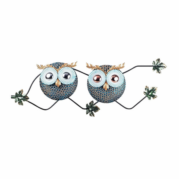 Asir Decorazione da parete Owl 3 Multicolore