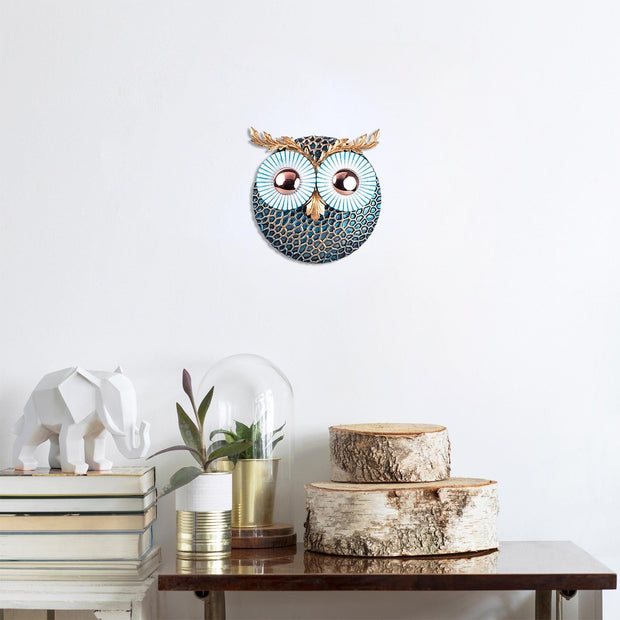 Asir Decorazione da parete Owl 3 Nero