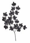 Bizzotto Decorazione da parete Rushil Nero