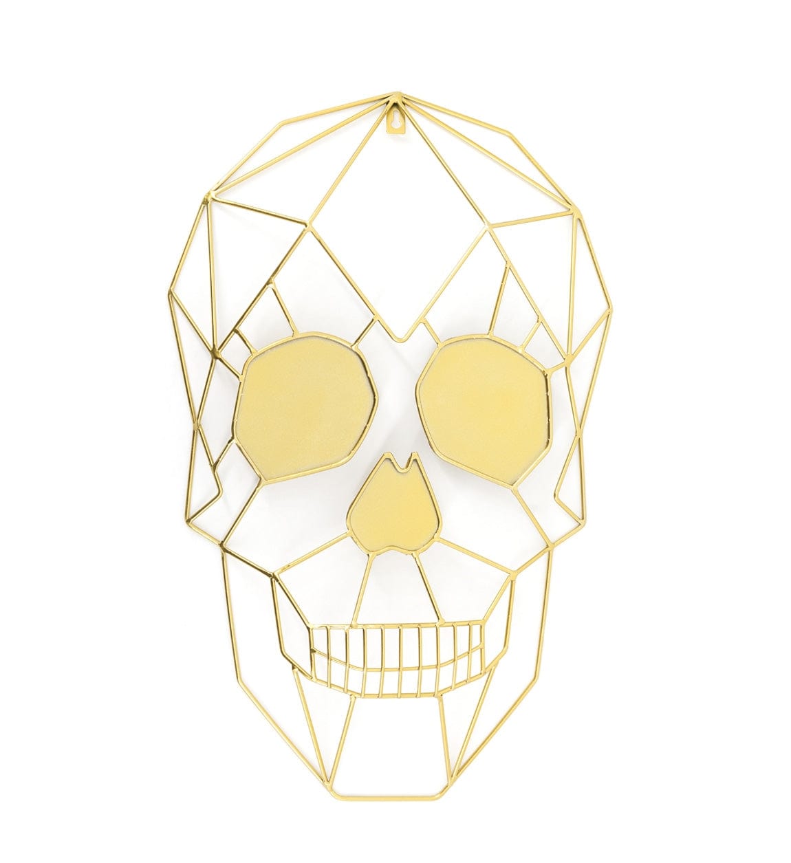 Moycor Decorazione da parete Skull Oro
