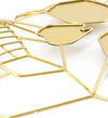 Moycor Decorazione da parete Skull Oro
