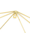 Moycor Decorazione da parete Skull Oro