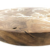 Moycor Decorazione da parete Teak Round Naturale