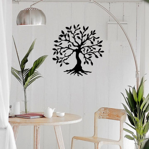 Asir Decorazione da parete Tree 3 Nero
