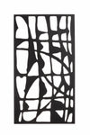 Bizzotto Decorazione da parete Zaira Rectangle L Nero