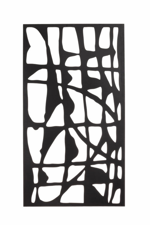 Bizzotto Decorazione da parete Zaira Rectangle L Nero