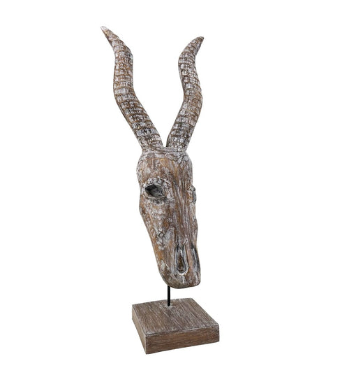 Moycor Decorazione Ethnic Antelope Naturale
