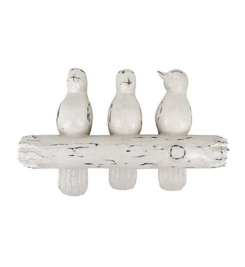 Moycor Decorazione Ethnic Birds Avorio