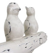 Moycor Decorazione Ethnic Birds Avorio